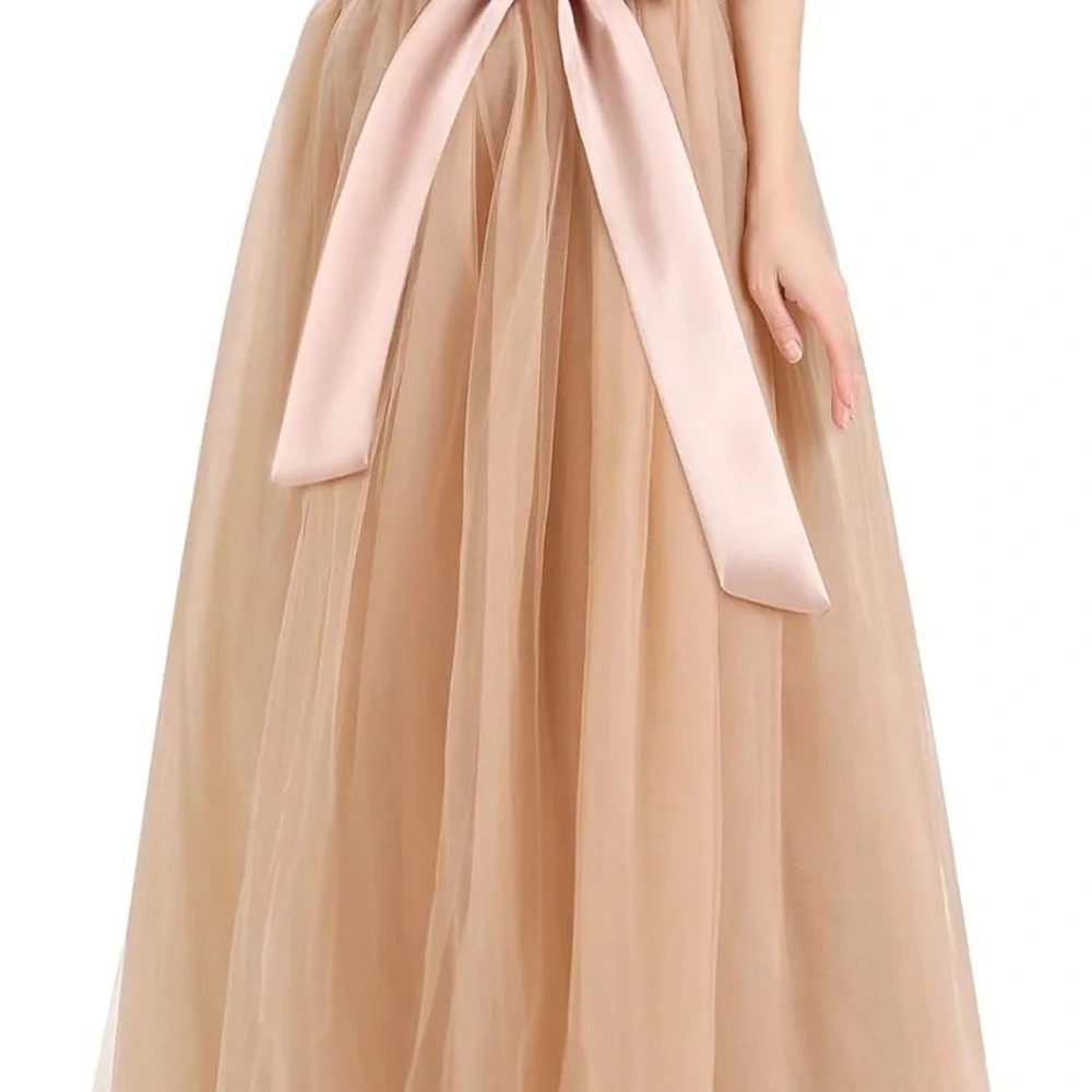 Tulle A-Line Skirt - Picture 6 of 7